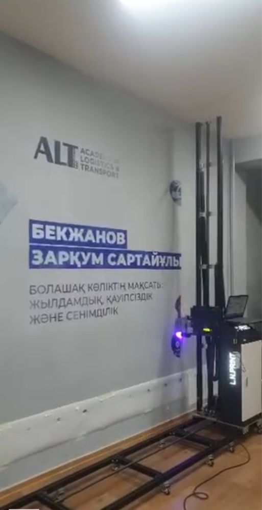 Оформление стен настенным принтером
