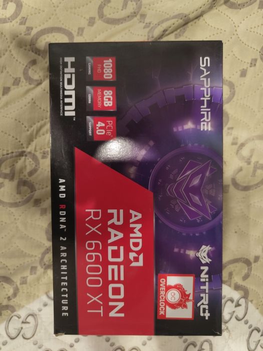 Видеокарта Sapphire AMD Radeon RX 6600 XT NITRO+