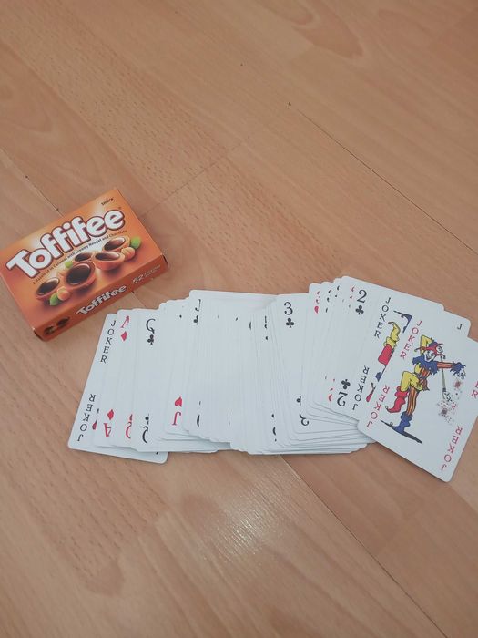 лимитирани карти за игра Toffifee-нови