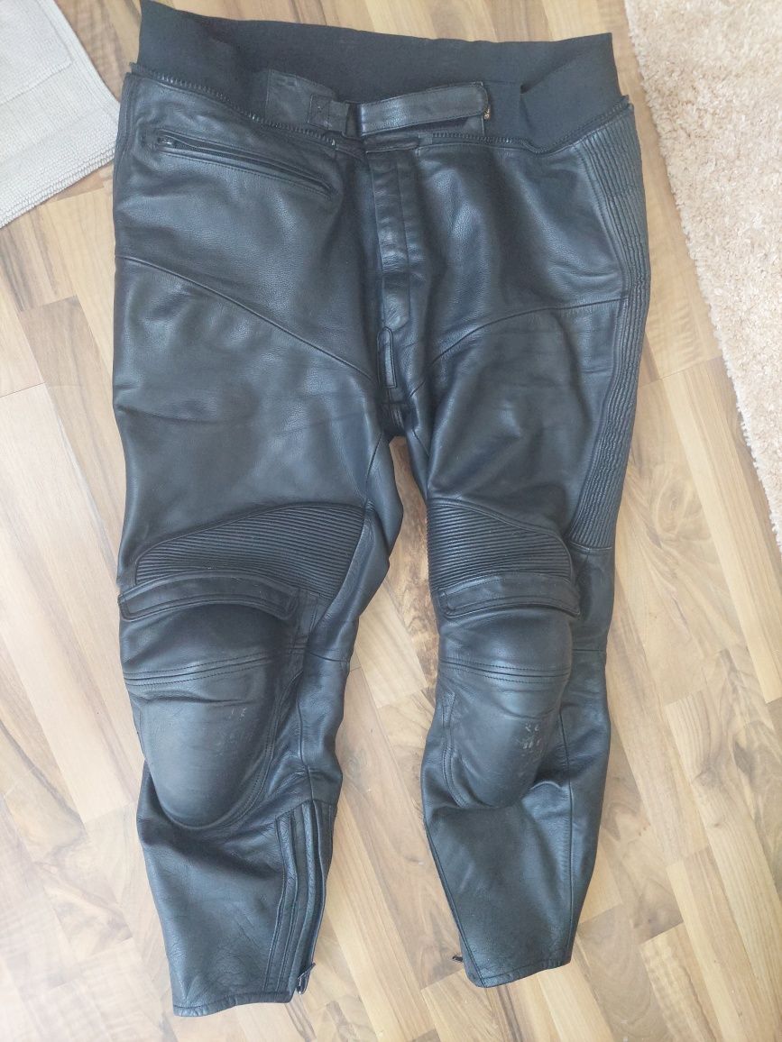 Pantaloni moto-sport de barbat din piele,IXS ,mărime mare