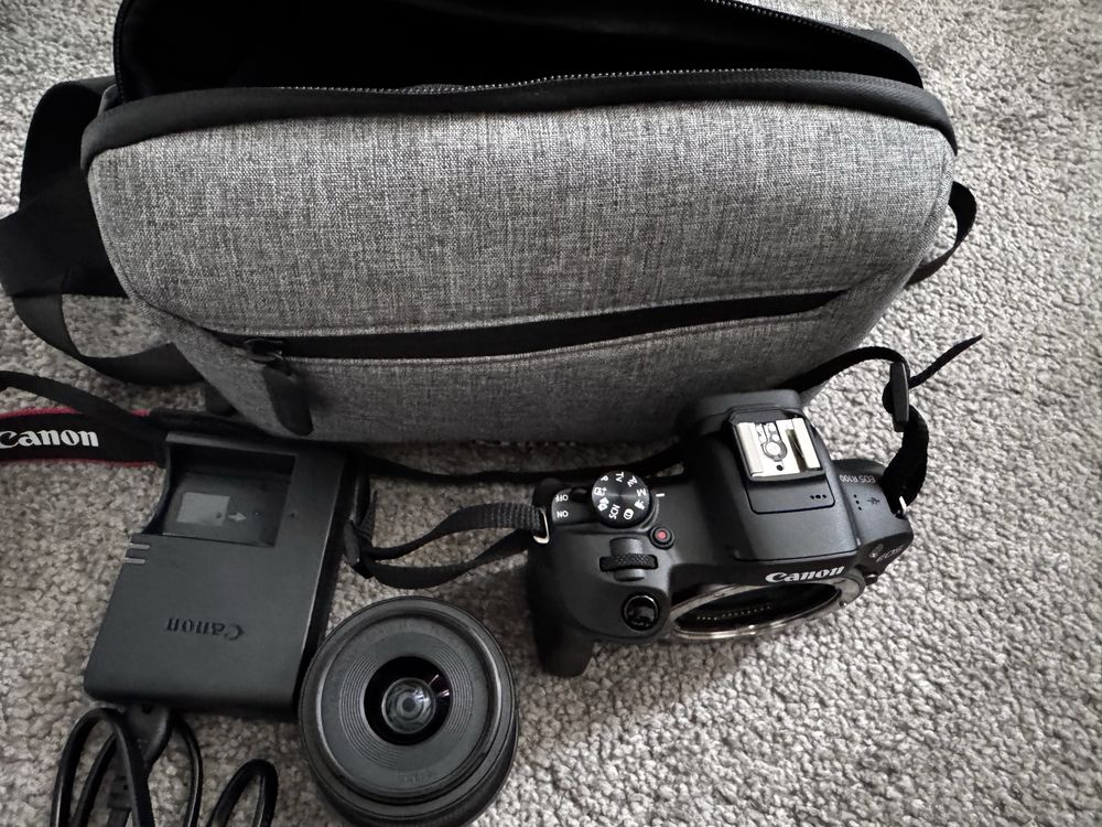 Aparat foto Mirrorless Canon EOS R100