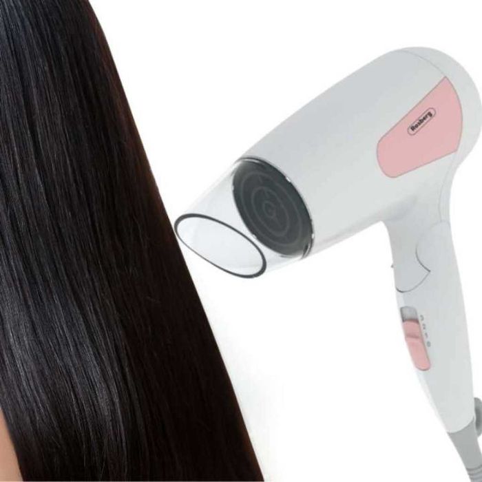 Сешоар Rosberg, 1200W, Сгъваема дръжка,