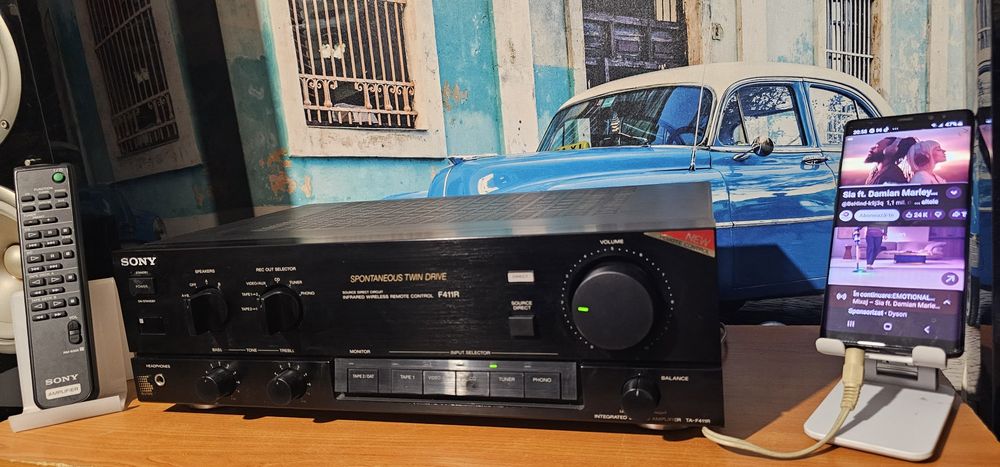 Amplificator statie Sony TA F 411 R