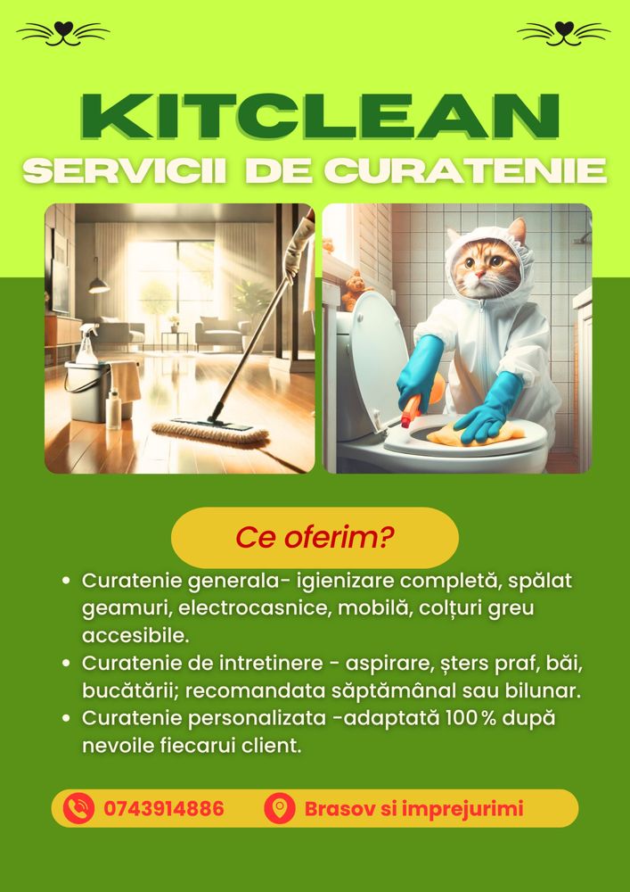 Servicii de curatenie Brasov