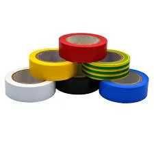 Лента изоляционная цвет, красный, зеленый, синий, белый, желтый