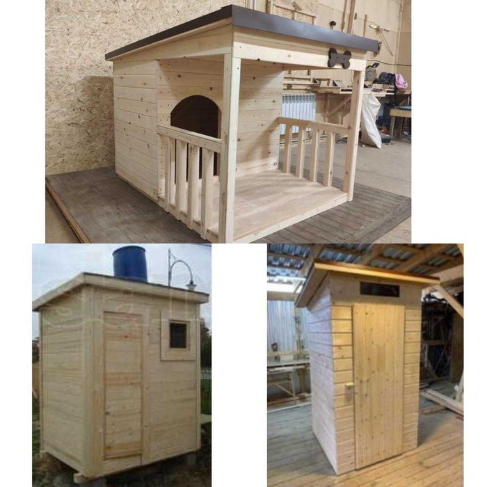 СКИДКА  Уличный Туалет Уличные Души Для Дачи  Большие Вольеры в Алматы