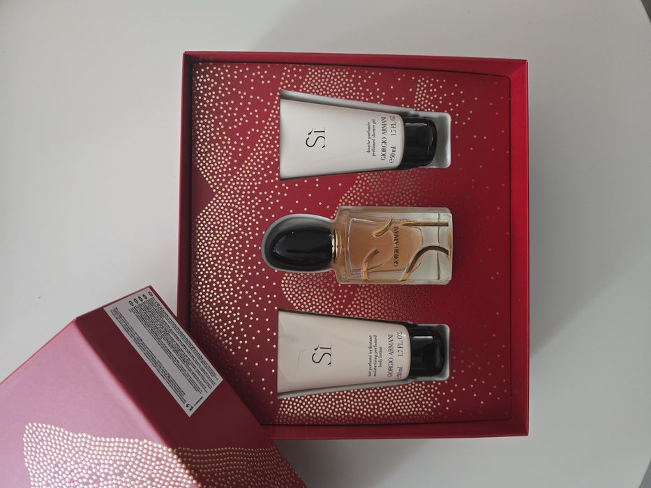 Set Parfum Armani Si roz