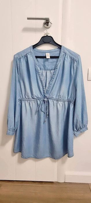 Bluzita baby doll din lyoncell