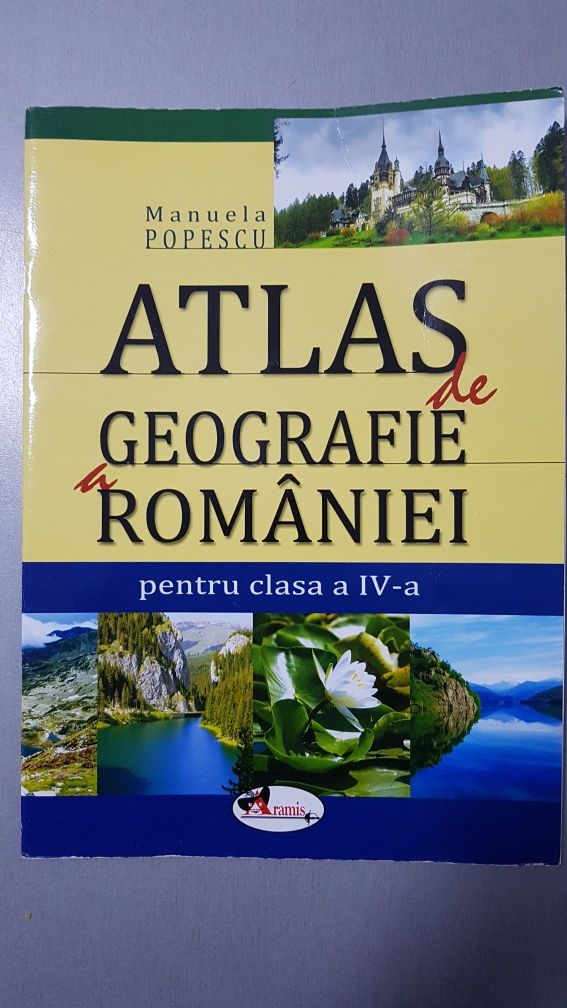 Geografie atlas clasa a IV-a