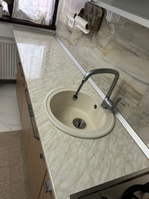 Chiuveta cu blat si baterie Franke