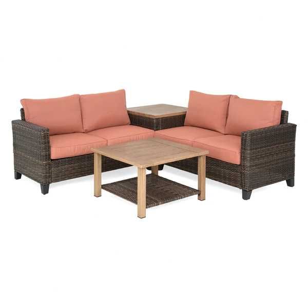 Set mobilier gradina/terasa 2 canapele și 2 mese LIVRARE GRATUITA Nou