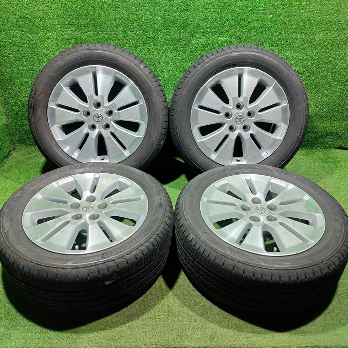 Продам Диск с Шинами Bridgestoune 225/55 R17 Toyota Alphard