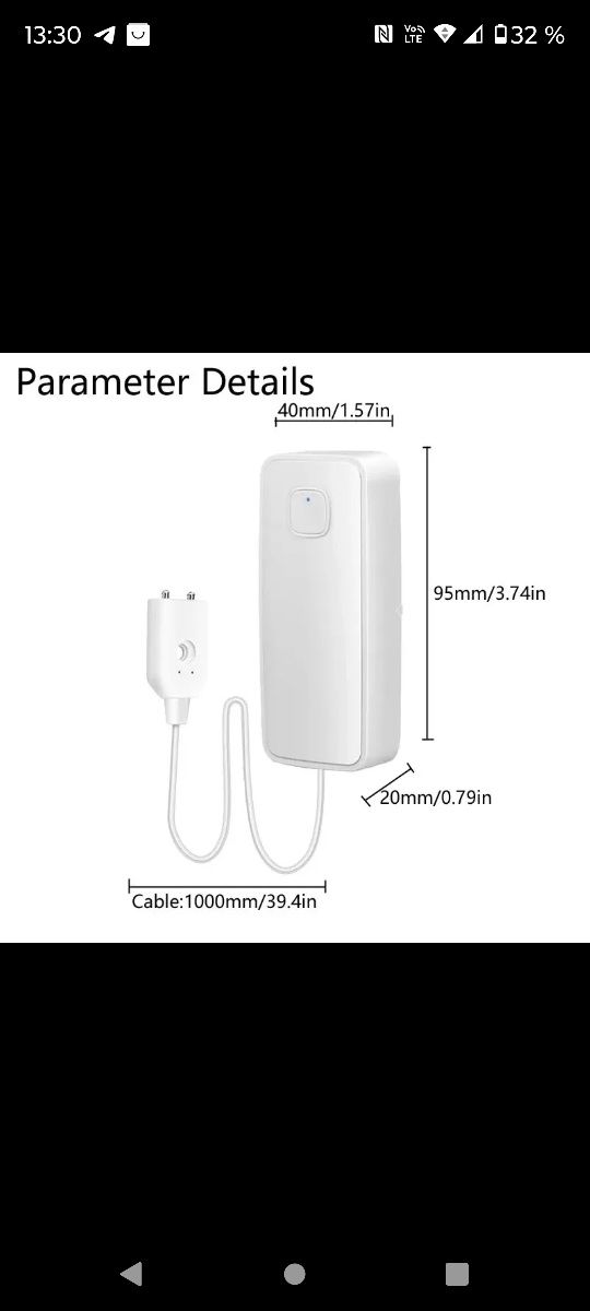 Detector scurgere de apa wifi Nou!