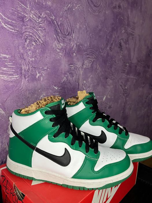 "Обувки Nike Dunk High Green Black – Унисекс стил и комфорт"