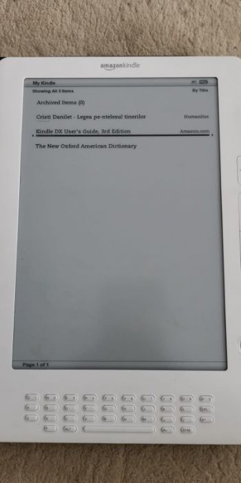 Ebook - reader Kindle DX 9.7"
