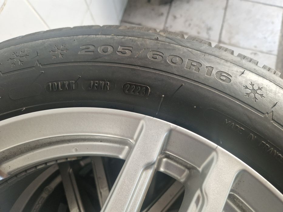 Jante aliaj Dezent 5x112 r16 anvelope Iarnă Skoda Vw Seat