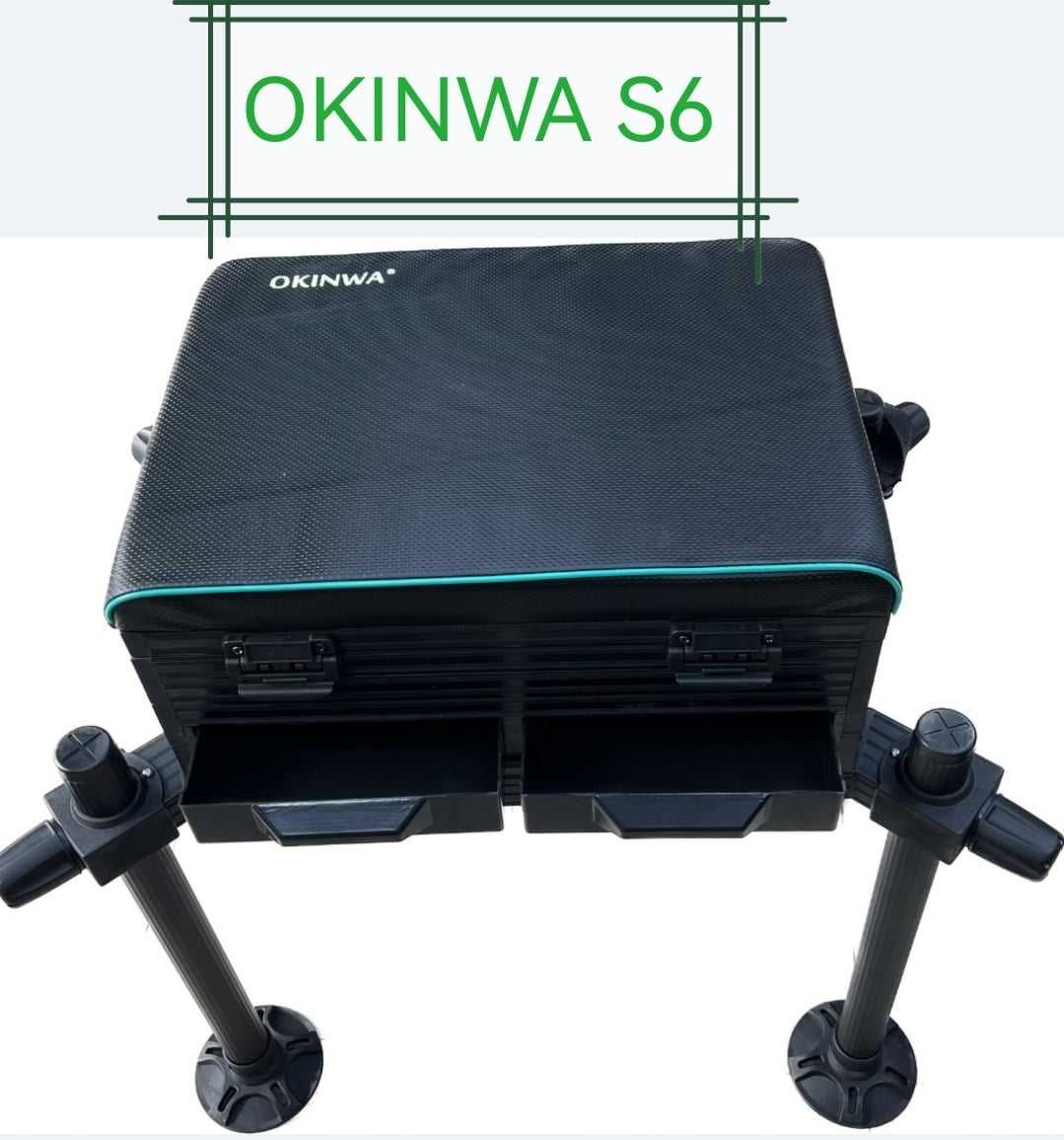 Рибарски стол / платформа Okinwa с 36мм крака . Три модела