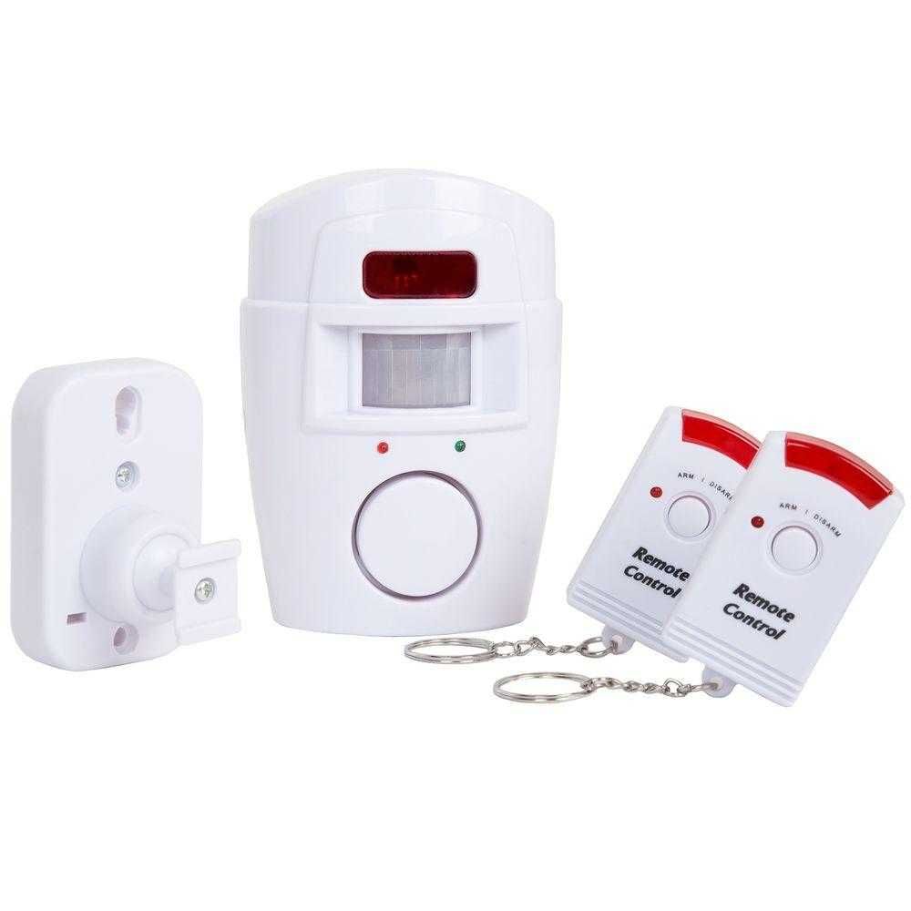 Сензорна аларма за дома с датчик за движение + 2бр дистанционни