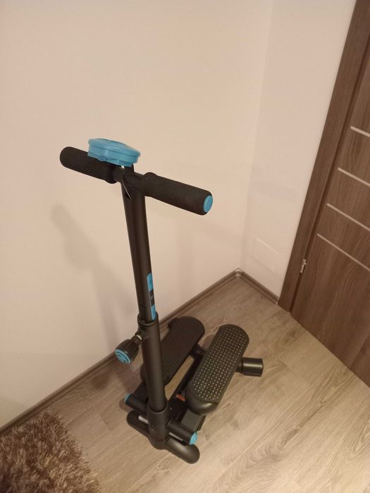Set Fitness Bicicleta Eliptica + Stepper
