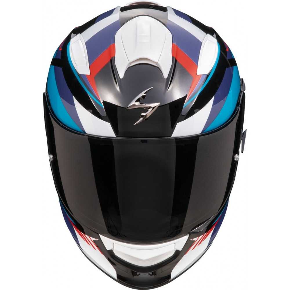 Каска SCORPION EXO 491 Abilis Black/Red/Blue Размер M