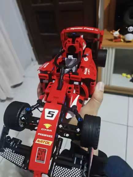 Joc constructii tip Lego technic  F1 Ferrari 455 piese TOYLINX