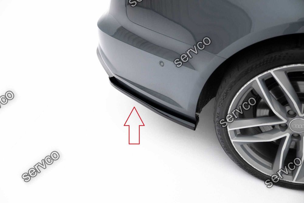 Prelungire bara spate Audi S6 / A6 S-Line/ 2014-2017 v24 Maxton Design