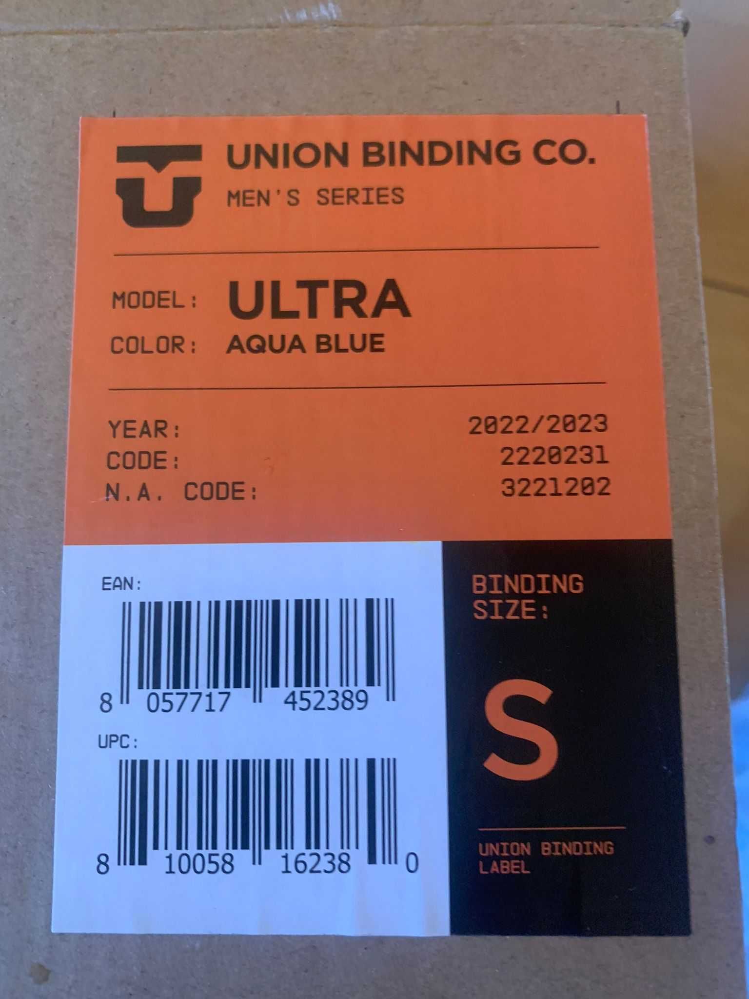 Legaturi snowboard Union Ultra Aqua Blue 2022/2023