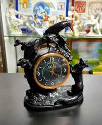 Часы каминные "Лиса и Ворона"