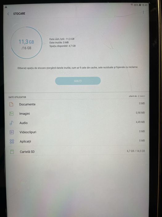Vand tableta Samsung Tab A6 2016