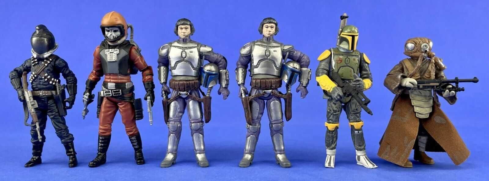 Star Wars Jango Fett’s SLAVE 1 Bane Malar Zuckuss Action фигурки