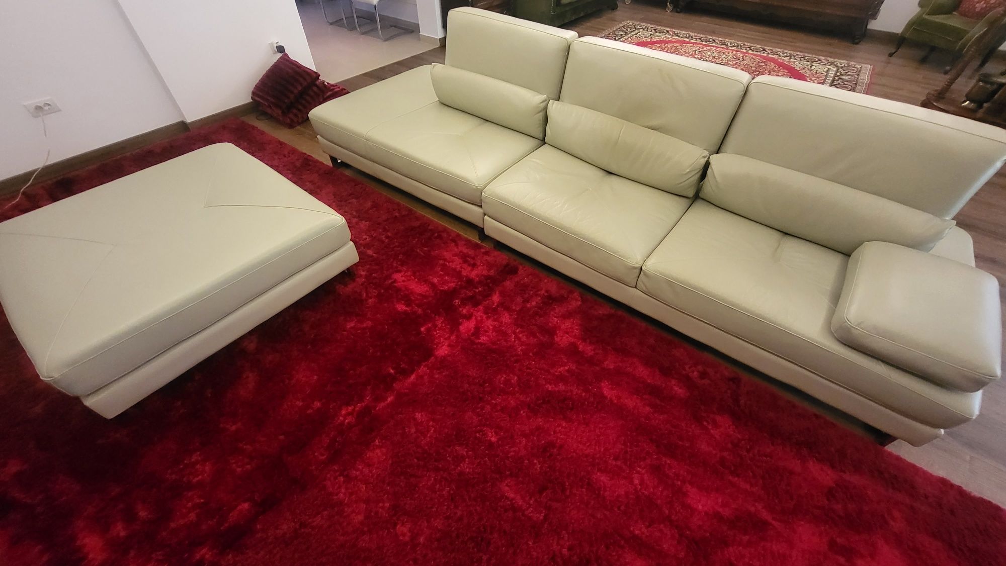 Canapea piele naturala modulara extensibila Divani&Sofa Rambla 2