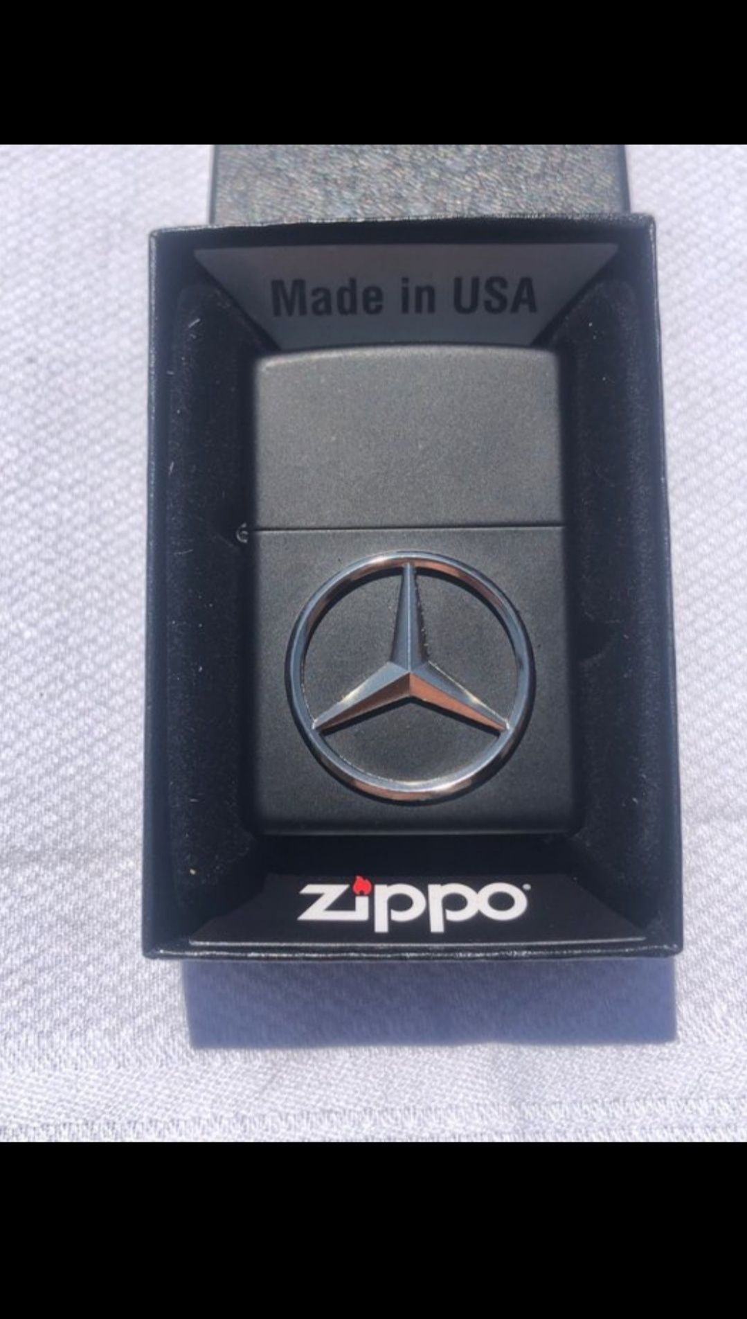 Vând brichete originale Zippo Merces Benz Edition