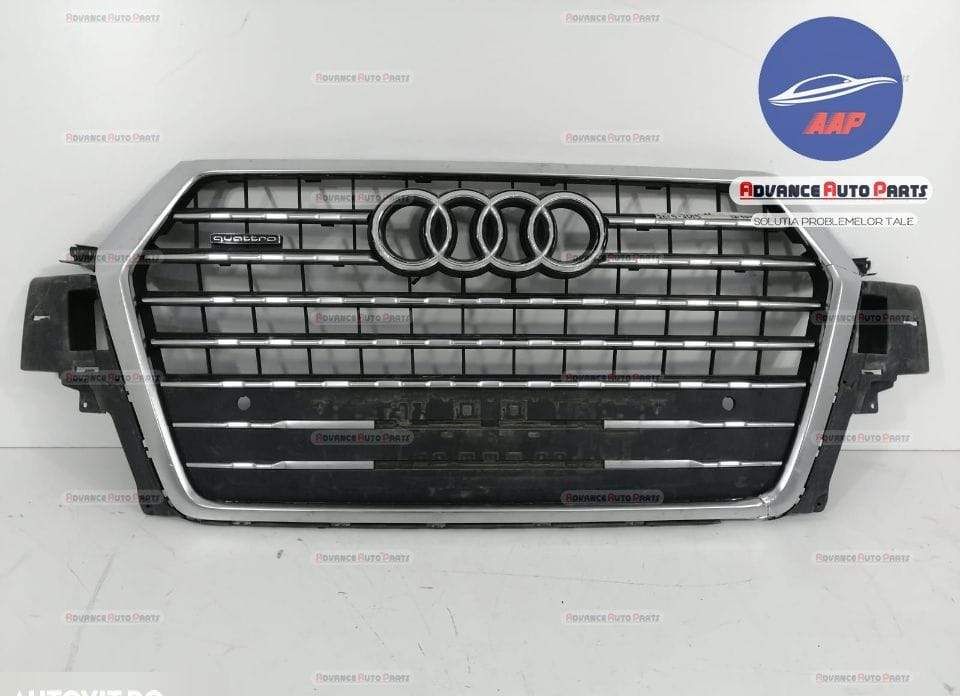 Оригинална централна решетка със сензори Ауди Q7 / Audi Q7 4M Оригинал