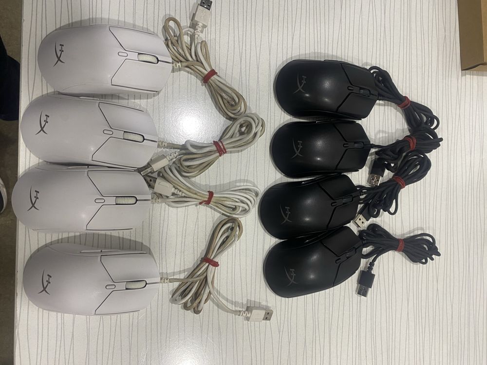 Мышки hyperx haste, hyperx pulsfire, asus roc