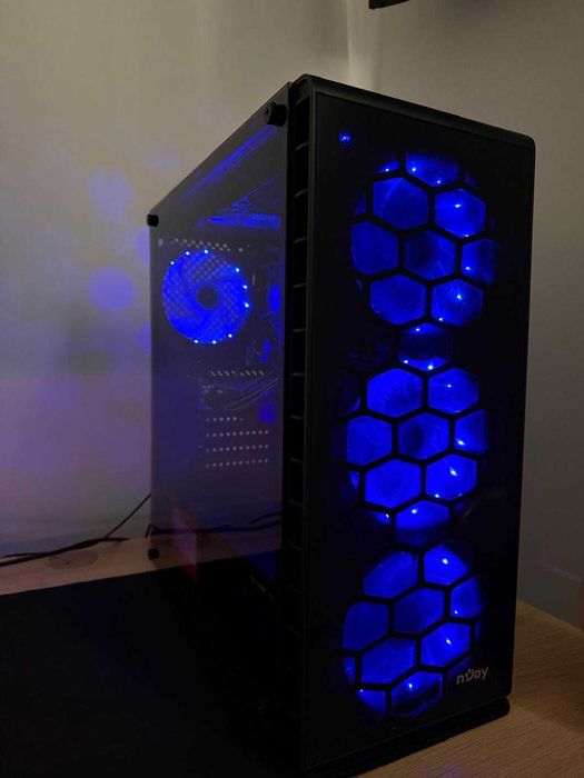 Vând PC Gaming I3 9100f GTX 1650 + Monitor Asus 24'' Full HD 1ms 75hz