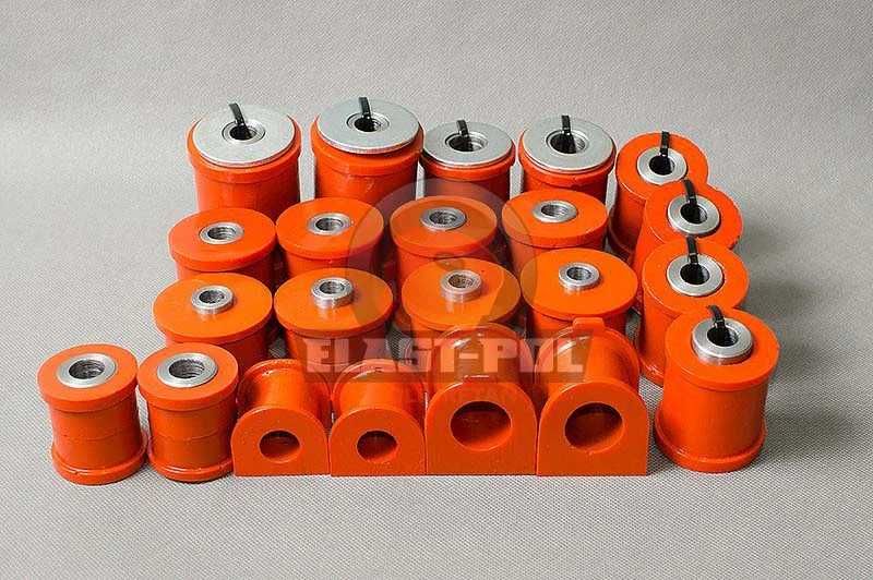 Kit complet bucse Toyota Land Cruiser J120 - Poliuretan - (16/19 mm)