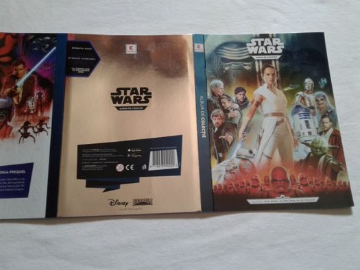 Album/ catalog/ glasor Star Wars pentru cartonase Kaufland, nou
