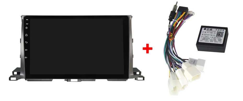 Navigatie Android 14 Toyota Highlander 2013-2018 1/8 Gb Waze CarPlay