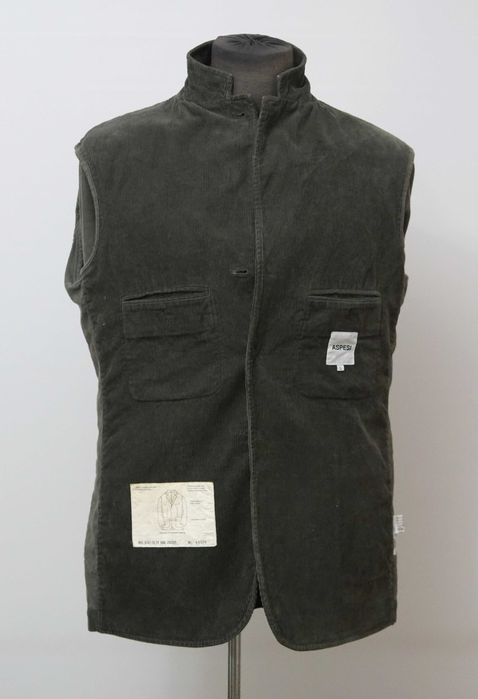 Sacou ASPESI catifea reiata khaki marimea L