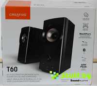 Creative T60 2.0 Speakers 60W Bluetooth 5.0 Black Тонколони