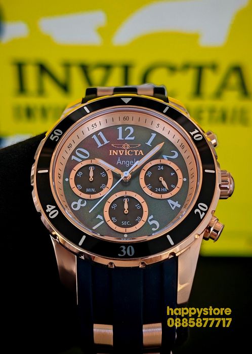 INVICTA Angel Rose gold women 40mm, Инвикта нов дамски часовник