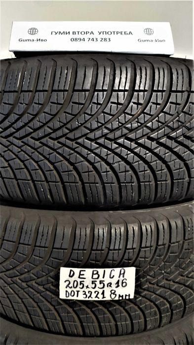 16 цола ВСЕСЕЗОННИ - ЗИМНИ ГУМИ 205X55R16;205X60R16  --- 2
