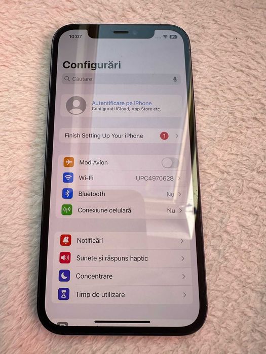 Iphone 12 Pro Negru 128 GB Bateria 100% Liber de retea