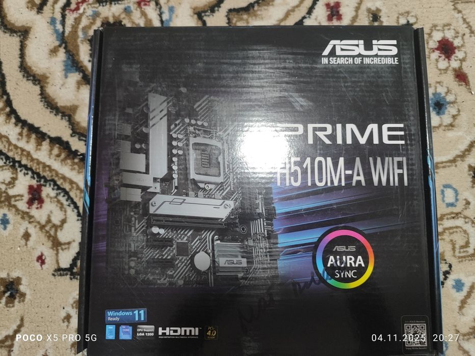 ASUS PRIME H510M-A WI-FI материнская плата