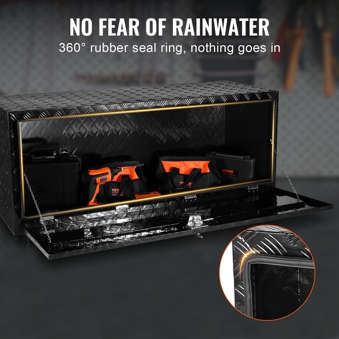 Cutie Aluminiu pentru Camion 1524x610x610mm cu Lacat