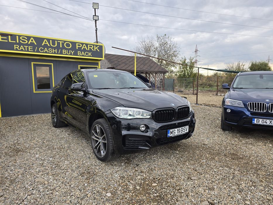 Bmw X6 3.0.D fab 2016 M pachet  Camere 360, Trapa, Line assist, piele,