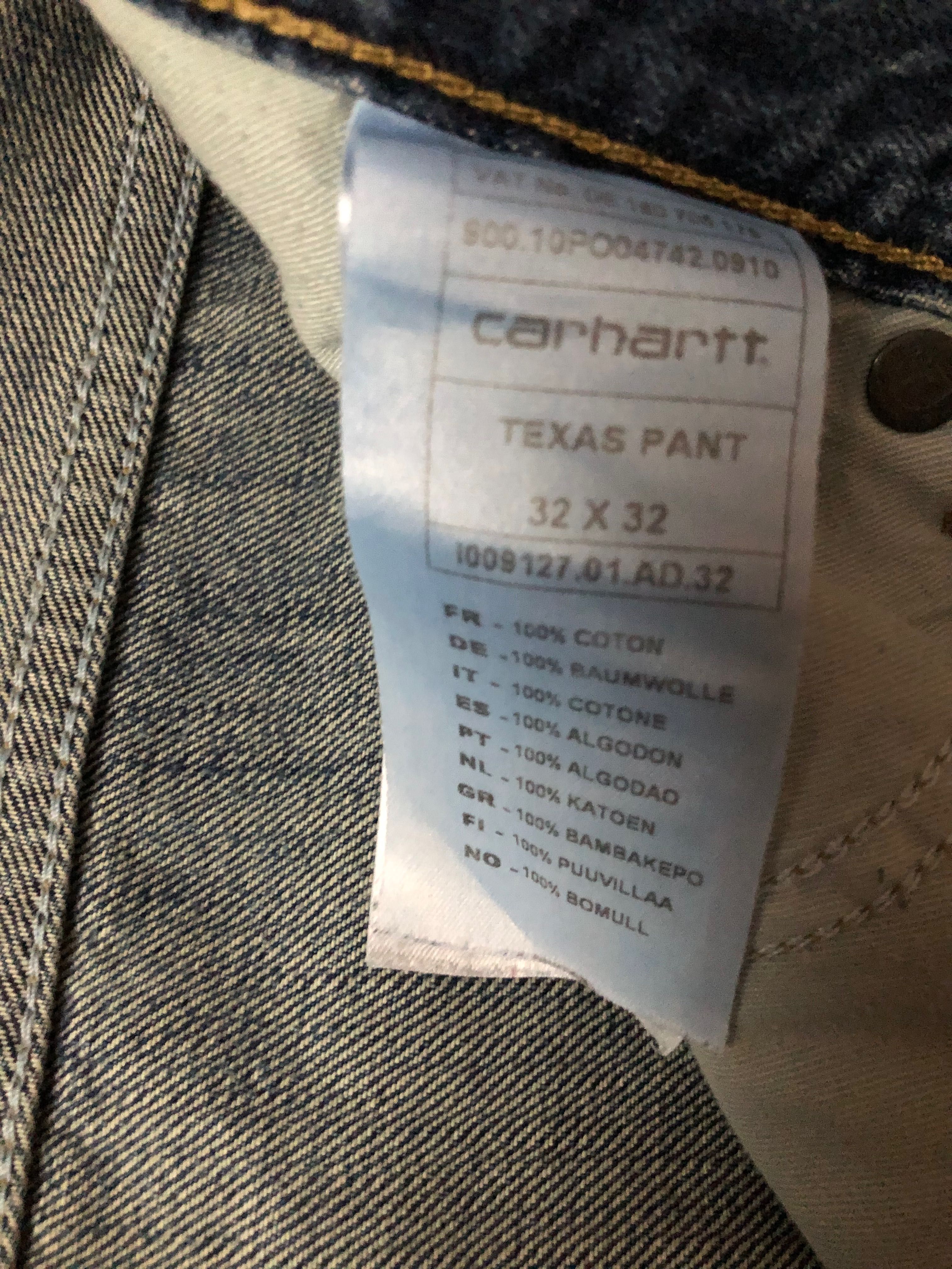 CARHARTT TEXAS PANT-blugi regular fit pentru barbati 32/32