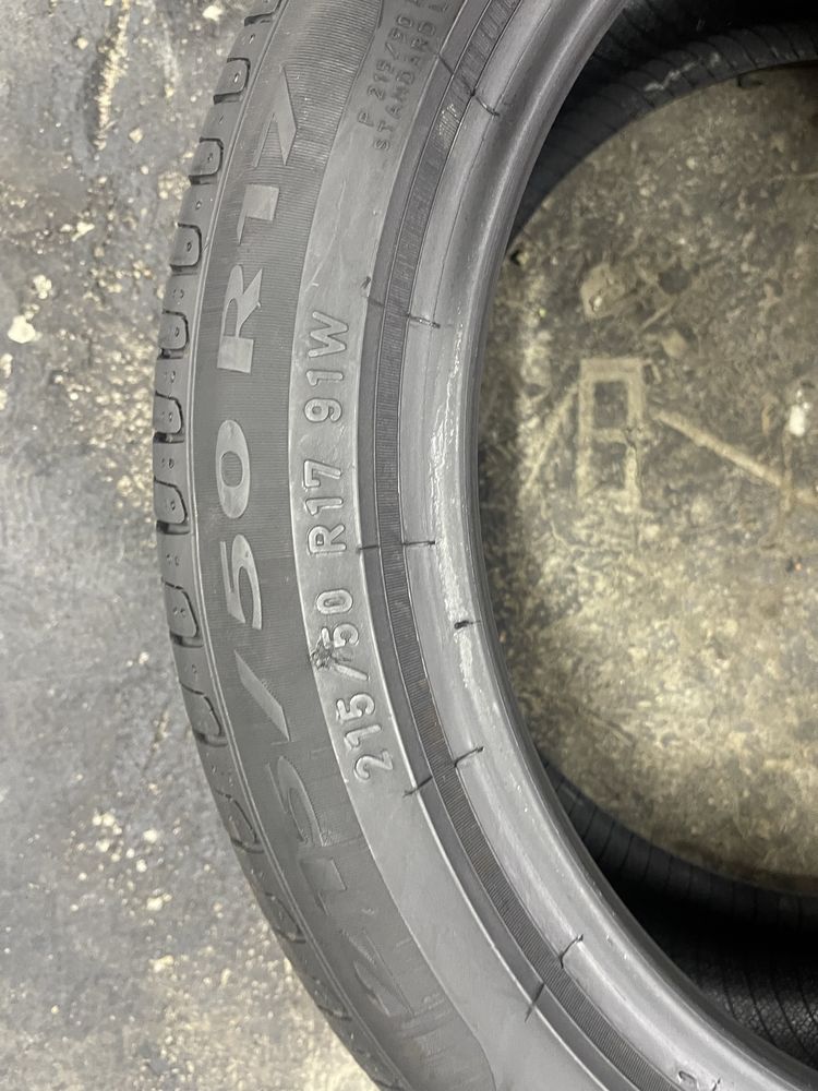 4 anvelope de vara Pirelli 215/50/17