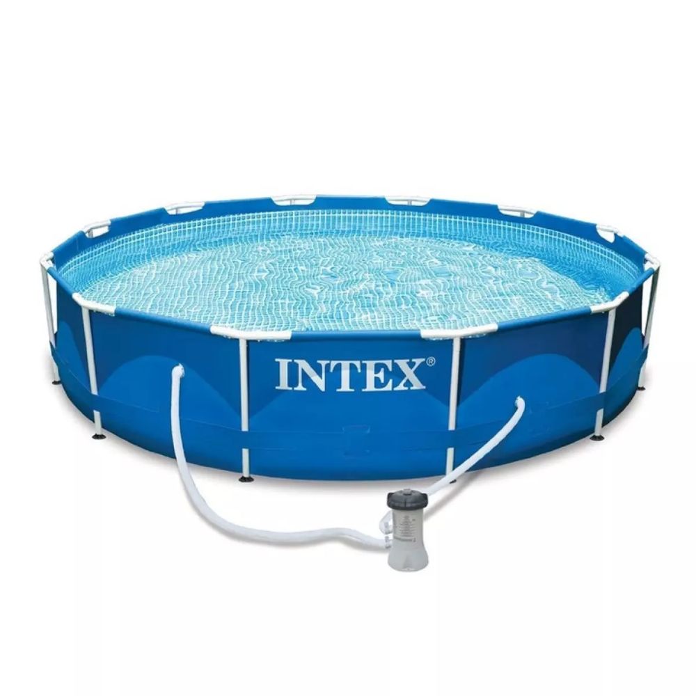 Басейн с метална рамка и филтърна помпа Intex - 305х76 см.