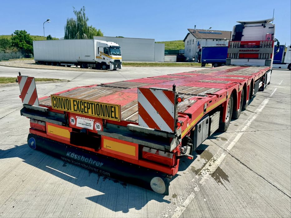 Vand semiremorca platforma extensibila